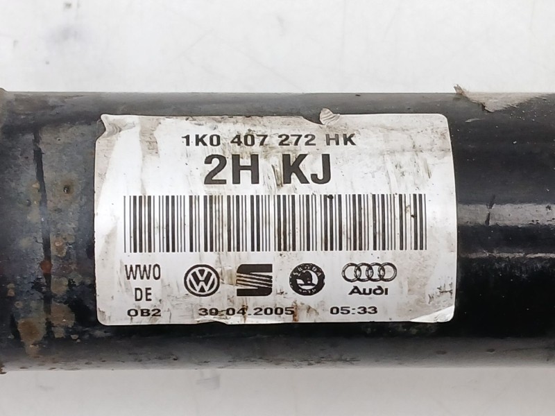 Recambio de transmision delantera derecha para seat altea (5p1) 1.6 referencia OEM IAM   