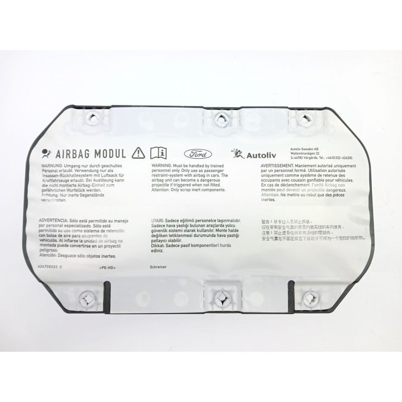 Recambio de airbag delantero derecho para ford grand c-max (dxa/cb7, dxa/ceu) 1.0 ecoboost referencia OEM IAM AM51R042B84BA  