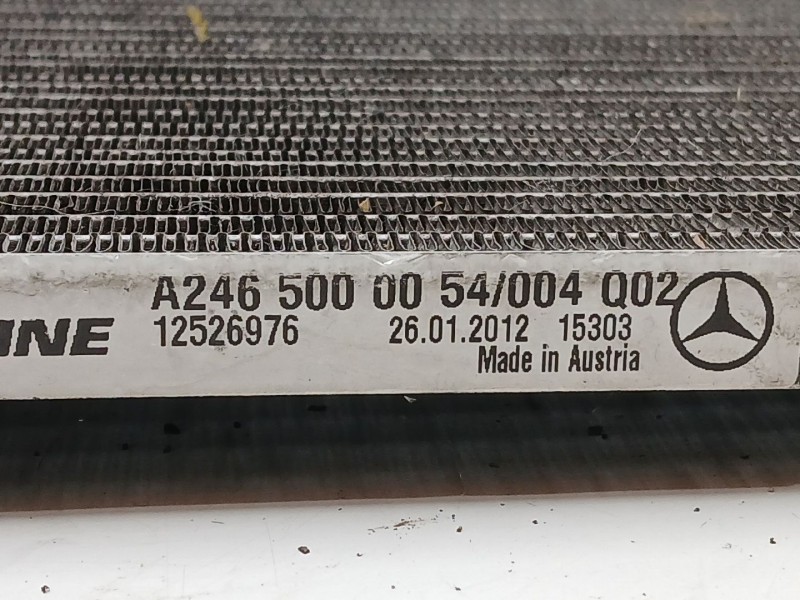 Recambio de condensador / radiador aire acondicionado para mercedes-benz clase b sports tourer (w246, w242) b 180 cdi (246.200) 