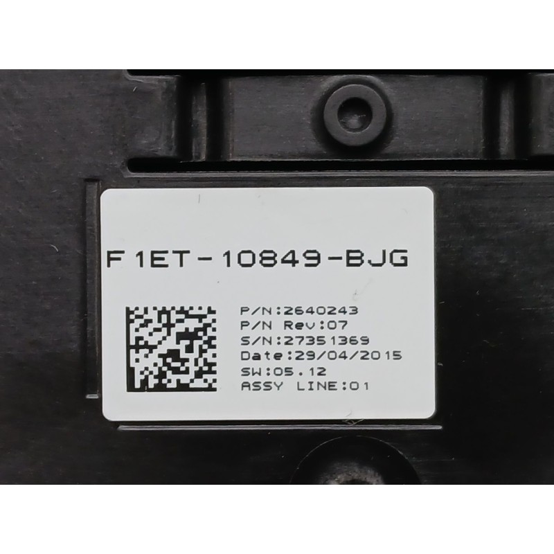 Recambio de cuadro instrumentos para ford grand c-max (dxa/cb7, dxa/ceu) 1.0 ecoboost referencia OEM IAM F1ET10849BJG  