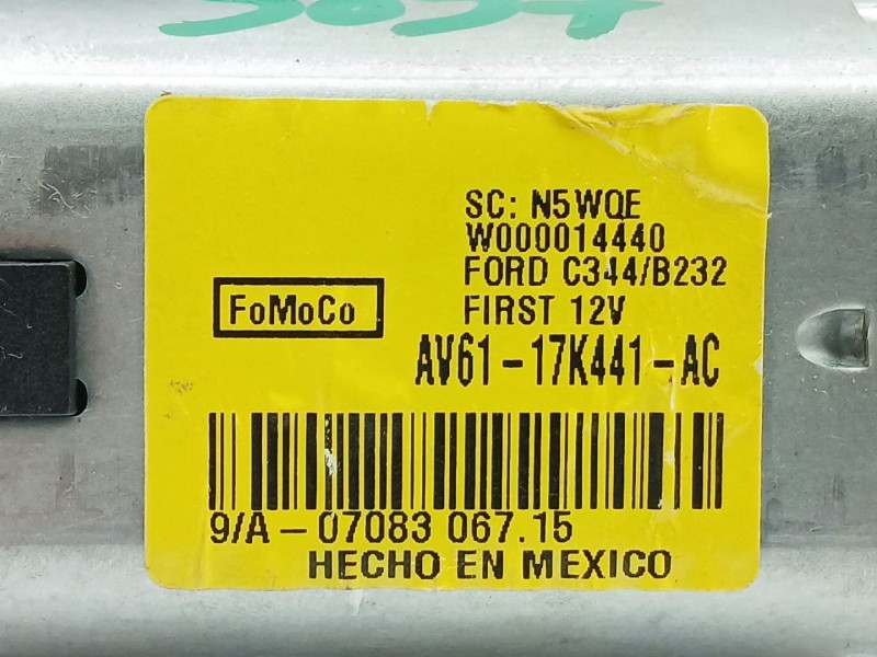 Recambio de motor limpia trasero para ford grand c-max (dxa/cb7, dxa/ceu) 1.0 ecoboost referencia OEM IAM AV6117K441AC  W0000144