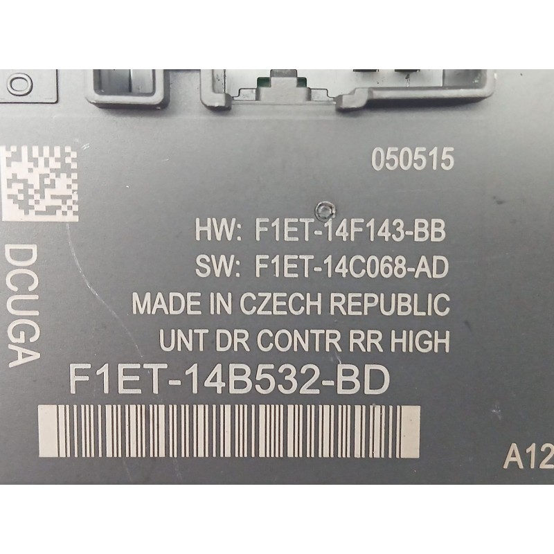 Recambio de modulo electronico para ford grand c-max (dxa/cb7, dxa/ceu) 1.0 ecoboost referencia OEM IAM F1ET14B532BD F1ET14C068A