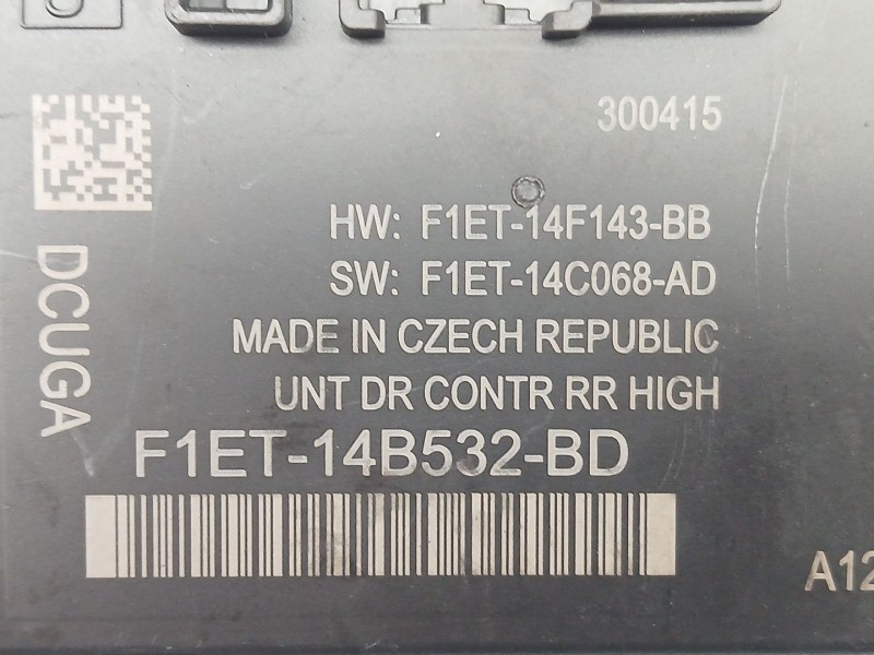 Recambio de modulo electronico para ford grand c-max (dxa/cb7, dxa/ceu) 1.0 ecoboost referencia OEM IAM F1ET14B532BD F1ET14C068A