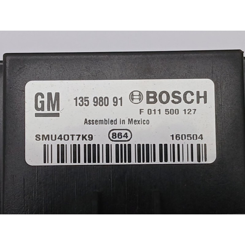 Recambio de resistencia calefaccion para opel mokka / mokka x (j13) 1.6 cdti (_76) referencia OEM IAM 13598091  F011500127