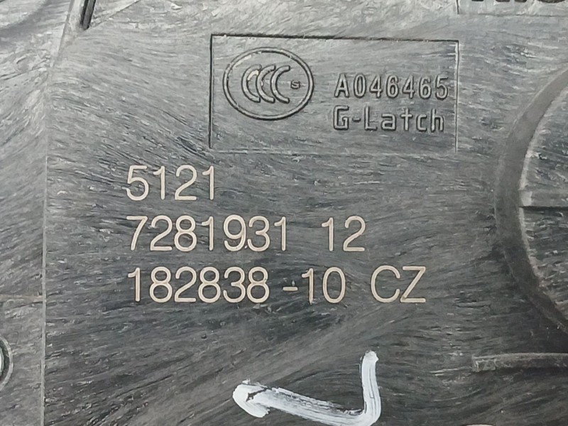 Recambio de cerradura puerta delantera izquierda para bmw x1 (f48) sdrive 18 d referencia OEM IAM 5121728193112 18283810CZ 72819