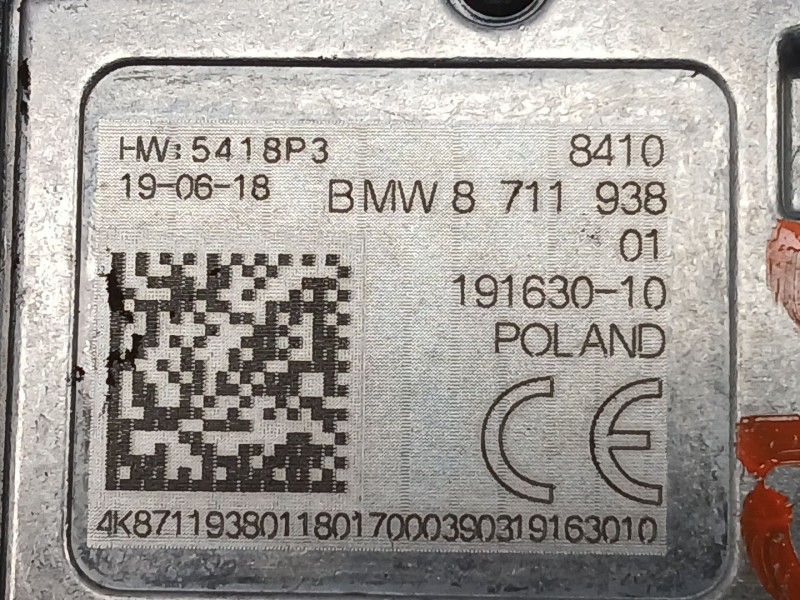 Recambio de modulo electronico para bmw x1 (f48) sdrive 18 d referencia OEM IAM 871193801  8711938