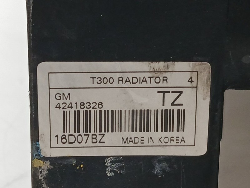 Recambio de radiador agua para opel mokka / mokka x (j13) 1.6 cdti (_76) referencia OEM IAM 42418326  