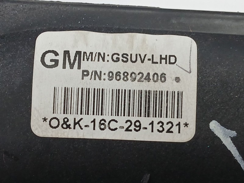 Recambio de potenciometro pedal para opel mokka / mokka x (j13) 1.6 cdti (_76) referencia OEM IAM 96892406  