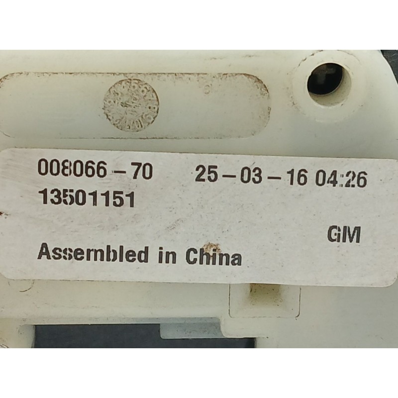 Recambio de tapa exterior combustible para opel mokka / mokka x (j13) 1.6 cdti (_76) referencia OEM IAM 95147032  13501151