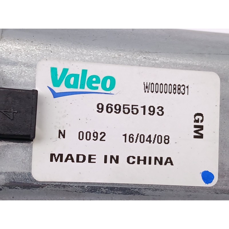 Recambio de motor limpia trasero para opel mokka / mokka x (j13) 1.6 cdti (_76) referencia OEM IAM 96955193  W000008831