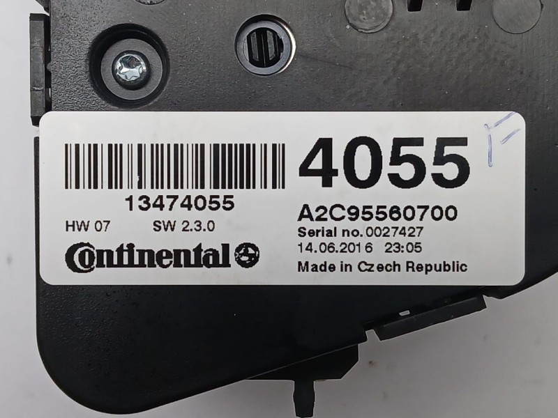 Recambio de mando climatizador para opel mokka / mokka x (j13) 1.6 cdti (_76) referencia OEM IAM 13474055  A2C95560700