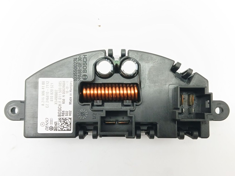 Recambio de resistencia calefaccion para mercedes-benz clase b sports tourer (w246, w242) b 180 cdi (246.200) referencia OEM IAM