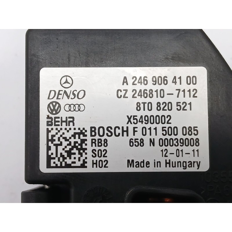 Recambio de resistencia calefaccion para mercedes-benz clase b sports tourer (w246, w242) b 180 cdi (246.200) referencia OEM IAM