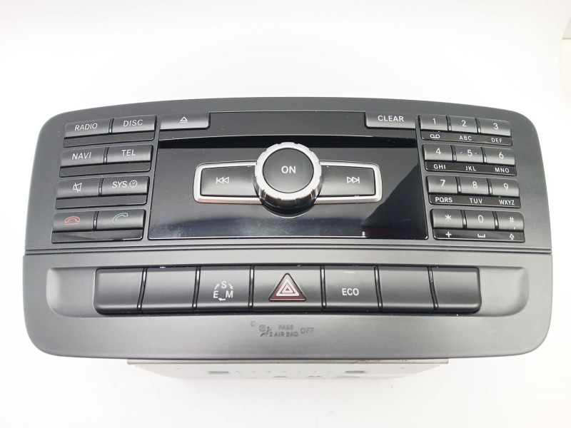 Recambio de sistema audio / cd para mercedes-benz clase b sports tourer (w246, w242) b 180 cdi (246.200) referencia OEM IAM A246
