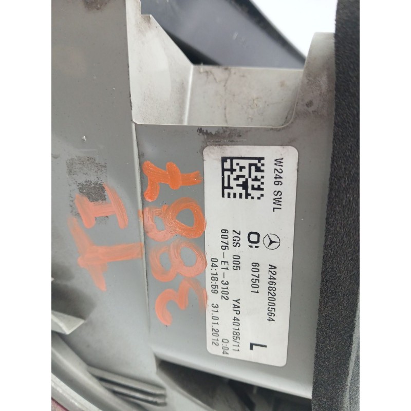 Recambio de piloto trasero izquierdo para mercedes-benz clase b sports tourer (w246, w242) b 180 cdi (246.200) referencia OEM IA