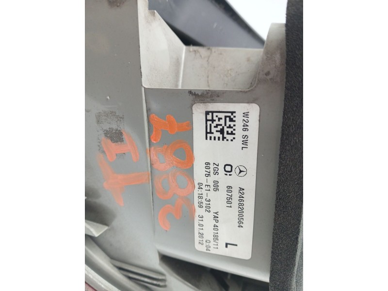 Recambio de piloto trasero izquierdo para mercedes-benz clase b sports tourer (w246, w242) b 180 cdi (246.200) referencia OEM IA