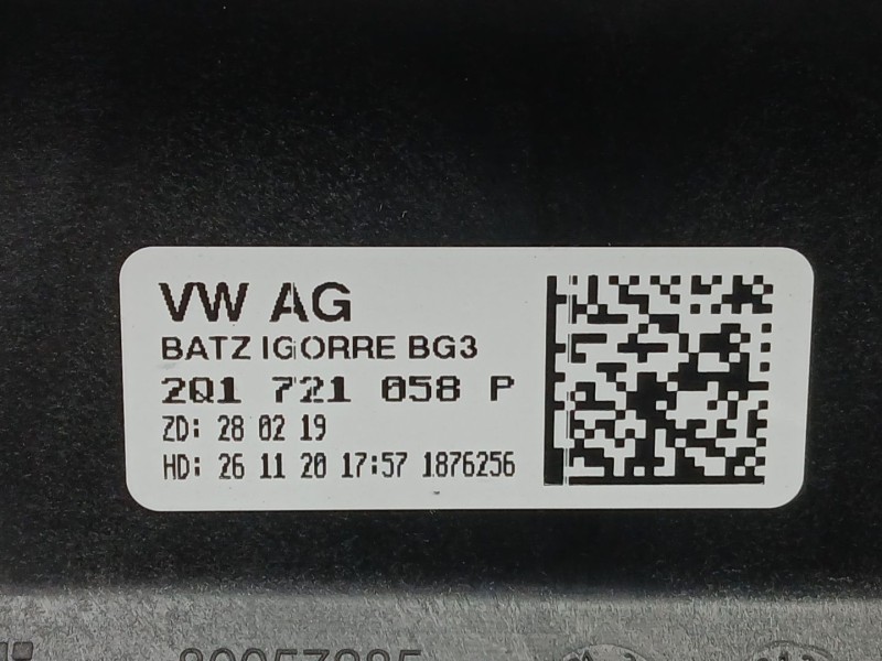 Recambio de pedal freno para seat ibiza v (kj1, kjg) 1.0 tsi referencia OEM IAM 2Q1721058P  