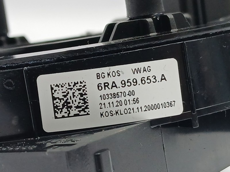 Recambio de anillo airbag para seat ibiza v (kj1, kjg) 1.0 tsi referencia OEM IAM 6RA959653A  