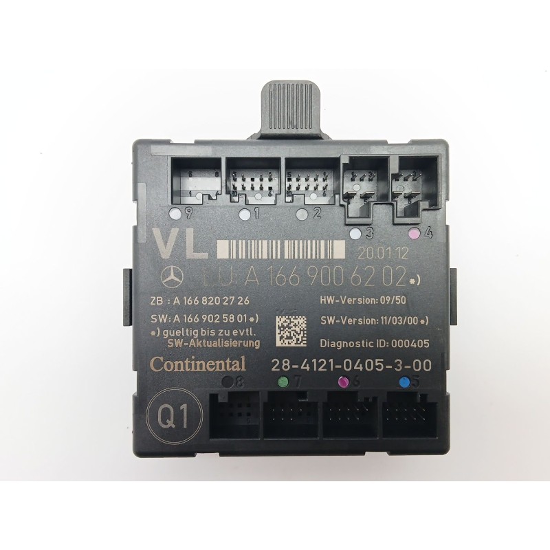 Recambio de modulo electronico para mercedes-benz clase b sports tourer (w246, w242) b 180 cdi (246.200) referencia OEM IAM A166