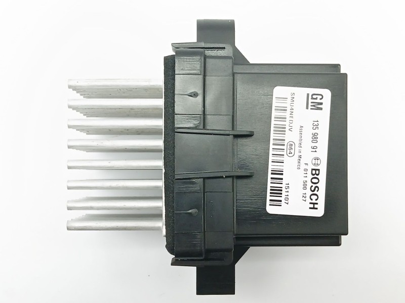 Recambio de resistencia calefaccion para opel astra k (b16) 1.6 turbo (68) referencia OEM IAM 13598091  F011500127