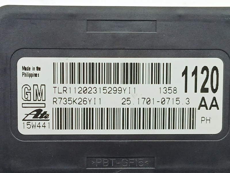 Recambio de modulo electronico para opel astra k (b16) 1.6 turbo (68) referencia OEM IAM 13581120  