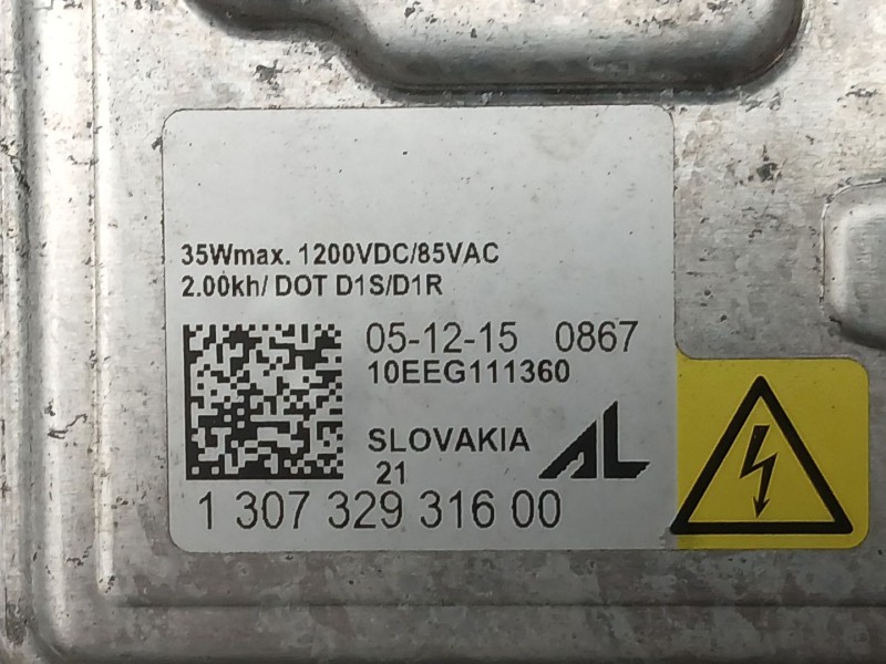 Recambio de centralita faros xenon para opel astra k (b16) 1.6 turbo (68) referencia OEM IAM 130732931600  