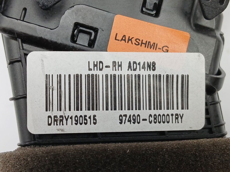Recambio de rejilla aireadora para hyundai i20 ii (gb, ib) 1.0 t-gdi referencia OEM IAM 97490C8000TRY  