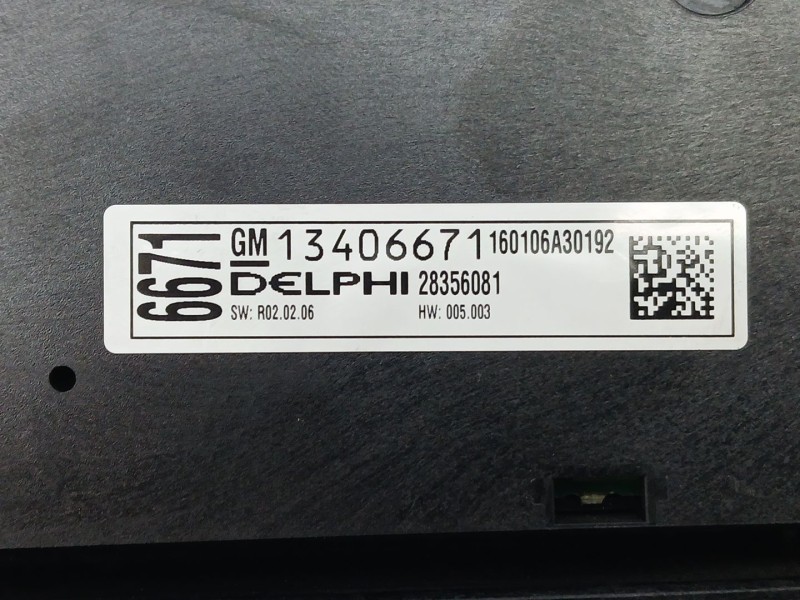 Recambio de mando multifuncion para opel astra k (b16) 1.6 turbo (68) referencia OEM IAM 13406671  28356081