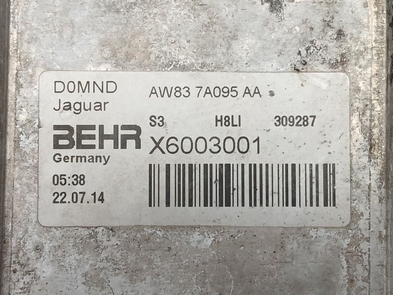 Recambio de radiador caja cambios para jaguar xf i (x250) 3.0 d referencia OEM IAM AW837A095AA  X6003001