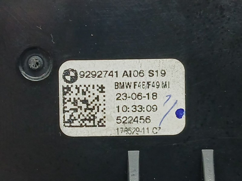 Recambio de rejilla aireadora para bmw x1 (f48) sdrive 18 d referencia OEM IAM 9292741  