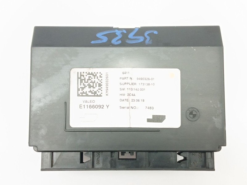 Recambio de modulo electronico para bmw x1 (f48) sdrive 18 d referencia OEM IAM 6411949032601 E1166092Y 949032601