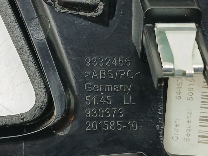 Recambio de moldura para bmw x1 (f48) sdrive 18 d referencia OEM IAM 5145930373  