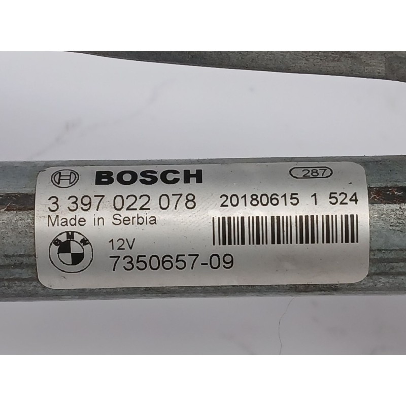 Recambio de motor limpia delantero para bmw x1 (f48) sdrive 18 d referencia OEM IAM 735065709 0390243617 3397022078