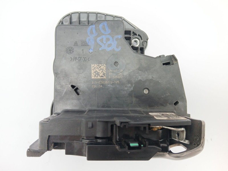 Recambio de cerradura puerta delantera derecha para opel astra k sports tourer (b16) 1.4 turbo (35) referencia OEM IAM 13597530 