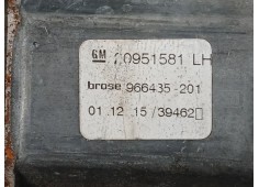 Recambio de elevalunas delantero izquierdo para opel astra k (b16) 1.6 turbo (68) referencia OEM IAM 13260143 966435201 20951581 2