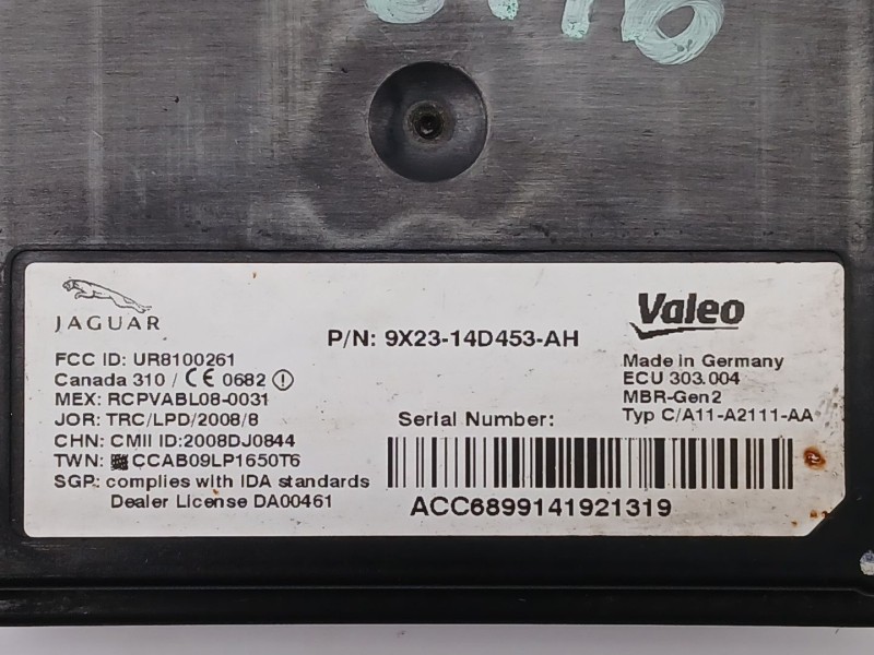 Recambio de modulo electronico para jaguar xf i (x250) 3.0 d referencia OEM IAM 9X2314D453AH  A11A2111AA