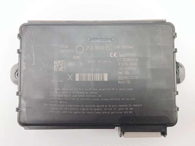 Recambio de modulo electronico para jaguar xf i (x250) 3.0 d referencia OEM IAM DPLA19H440BD  5E07704A7