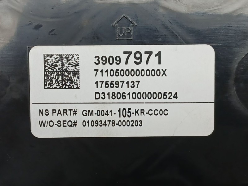 Recambio de cuadro instrumentos para opel astra k sports tourer (b16) 1.4 turbo (35) referencia OEM IAM 39097971  175597137