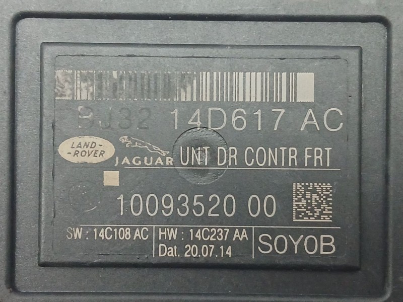 Recambio de modulo electronico para jaguar xf i (x250) 3.0 d referencia OEM IAM BJ3214D617AD  1009352000
