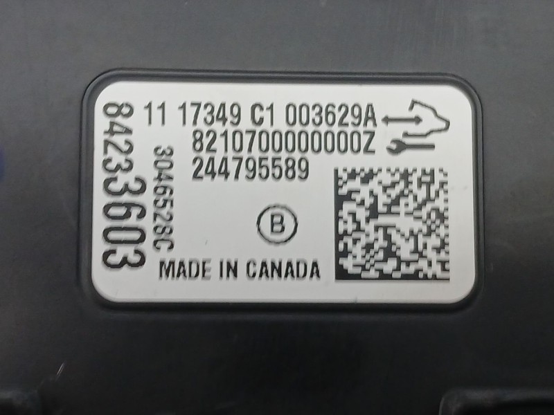 Recambio de modulo electronico para opel astra k sports tourer (b16) 1.4 turbo (35) referencia OEM IAM 84233603  244795589