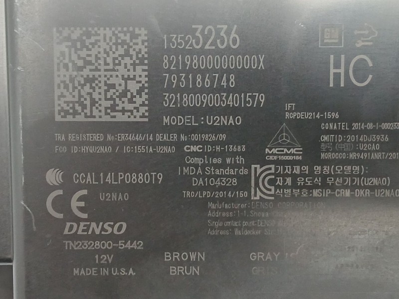 Recambio de modulo electronico para opel astra k sports tourer (b16) 1.4 turbo (35) referencia OEM IAM 13523236  793186748