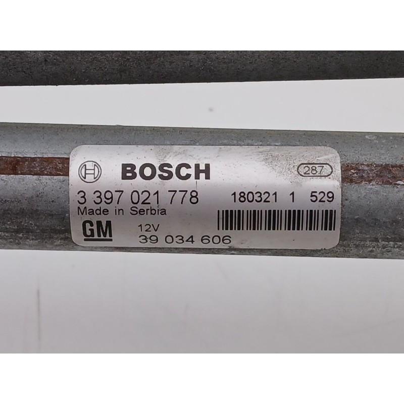 Recambio de motor limpia delantero para opel astra k sports tourer (b16) 1.4 turbo (35) referencia OEM IAM 39034606 3397021778 3