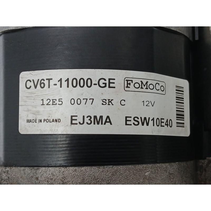 Recambio de motor arranque para ford grand c-max (dxa/cb7, dxa/ceu) 1.0 ecoboost referencia OEM IAM CV6T11000GE EJ3MA EJ3MAESW10