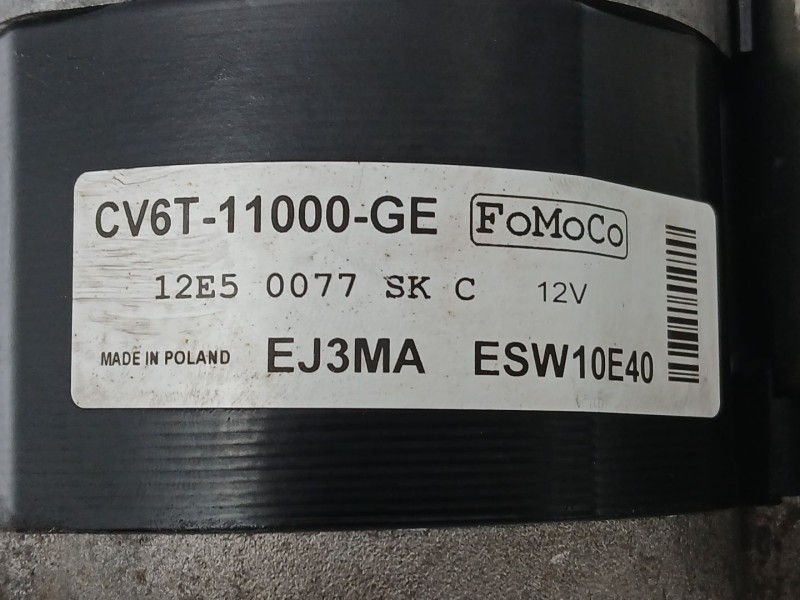 Recambio de motor arranque para ford grand c-max (dxa/cb7, dxa/ceu) 1.0 ecoboost referencia OEM IAM CV6T11000GE EJ3MA EJ3MAESW10