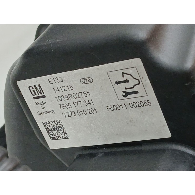 Recambio de cremallera direccion para opel astra k (b16) 1.6 turbo (68) referencia OEM IAM 13413953 1039R02751 0196B00243