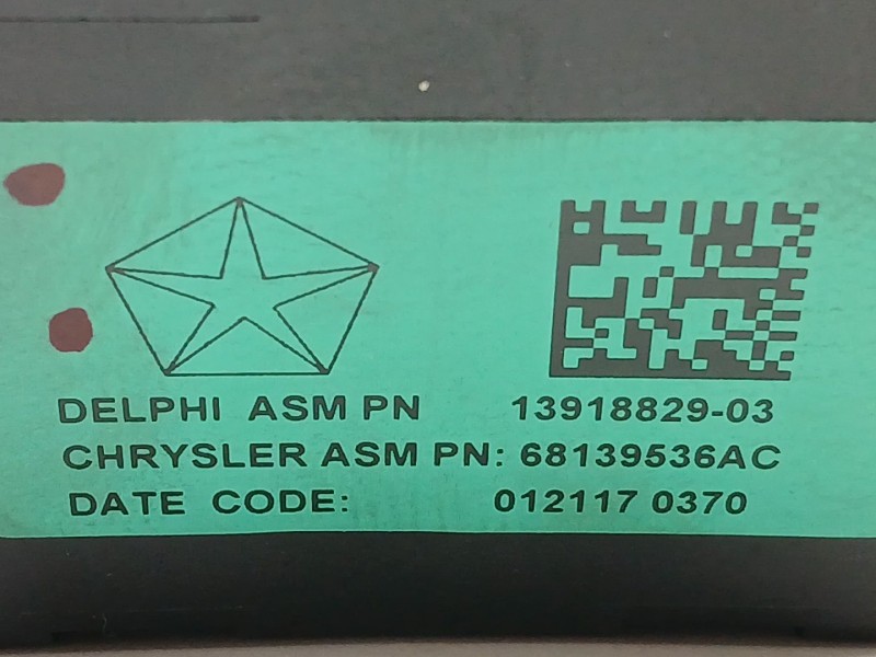 Recambio de modulo electronico para jeep cherokee (kl) 2.2 crd 4x4 referencia OEM IAM 68139536AC  1391882903