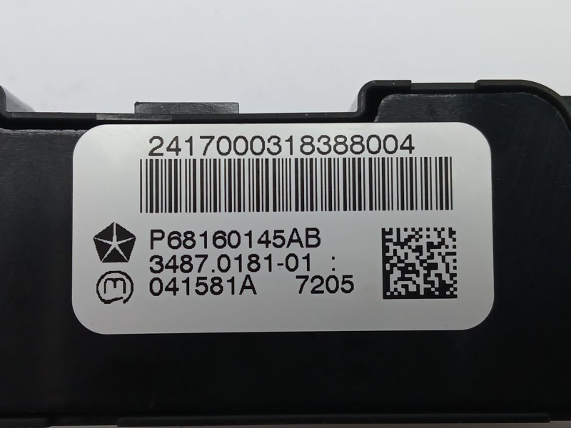 Recambio de warning para jeep cherokee (kl) 2.2 crd 4x4 referencia OEM IAM P68160145AB  3487018101