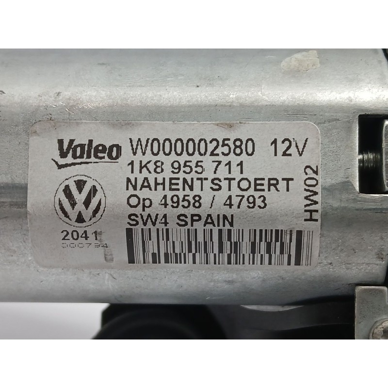 Recambio de motor limpia trasero para volkswagen scirocco iii (137, 138) 2.0 tdi referencia OEM IAM 1K8955711  W000002580