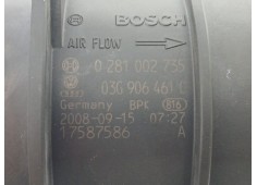 Recambio de caudalimetro para volkswagen tiguan (5n_) 2.0 tdi 4motion referencia OEM IAM 03G906461C  0281002735 2