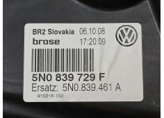 Recambio de elevalunas trasero izquierdo para volkswagen tiguan (5n_) 2.0 tdi 4motion referencia OEM IAM 5N0839729F  5N0839461A 2